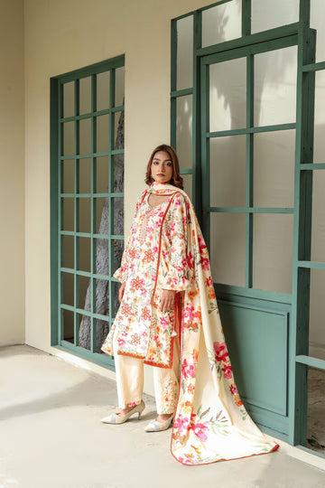 Bint e Qaiser by Sumbal | Classic Straight Fit 3 PC