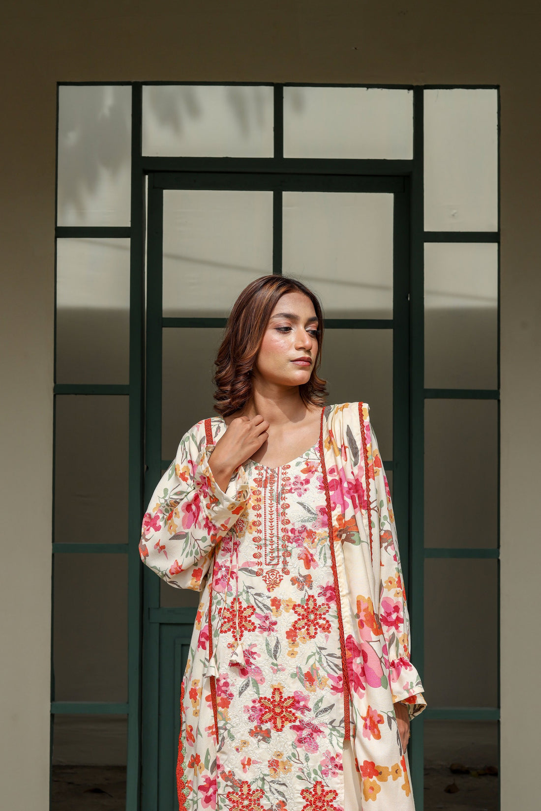 Bint e Qaiser by Sumbal | Classic Straight Fit 3 PC